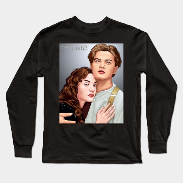 Rose and Jack Long Sleeve T-Shirt by JARA